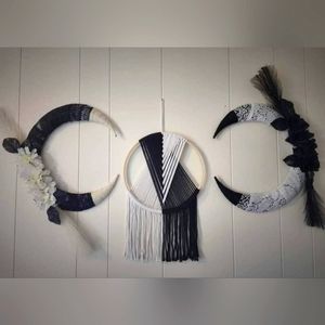 Yin Yang Moon Wreath Set
